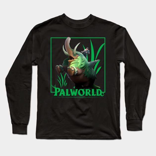 Palworld - Mammorest Long Sleeve T-Shirt by wenderinf